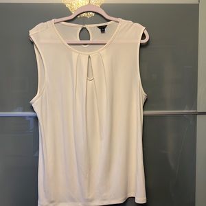 Ann Taylor size xl ivory shell